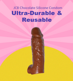JCB Reusable Condom(9 inch) – Premium Medical-Grade Silicone Wellness Sleeve