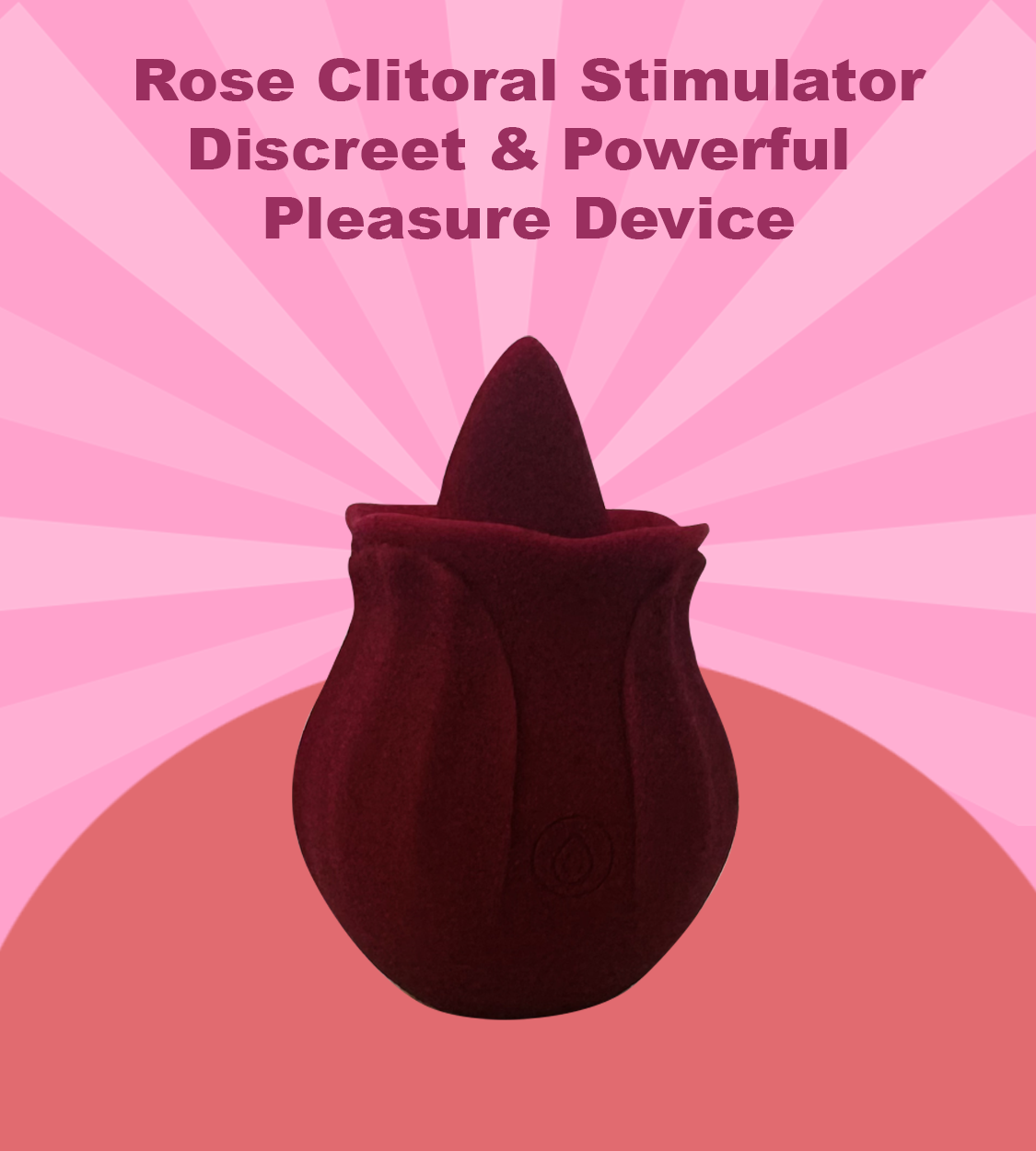 Rose Clitoral Stimulator – Discreet & Powerful Pleasure Device