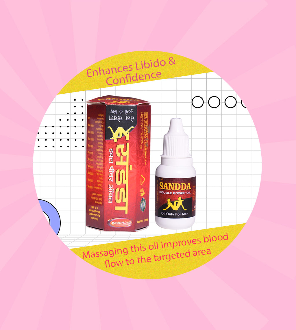 Veeon Sanda Tail (Sandha) 15ml – Ayurvedic Massage Oil for Men