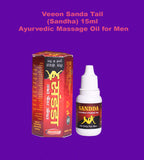 Veeon Sanda Tail (Sandha) 15ml – Ayurvedic Massage Oil for Men