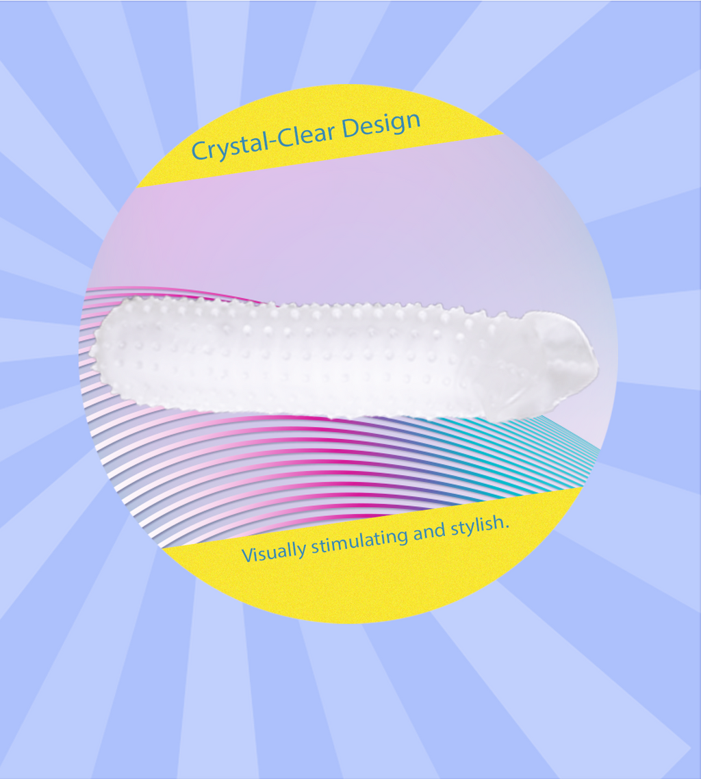 Crystal Textured Penis Sleeve – Intense Stimulation for Unforgettable Pleasure